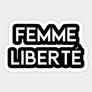 FEMME LIBERTÉ Sticker